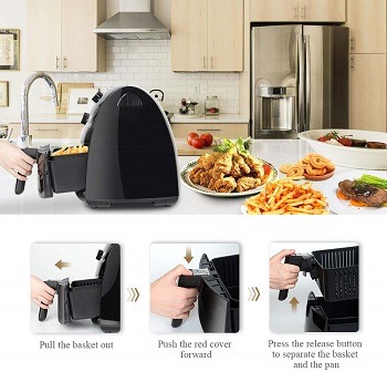 Secura small air fryer