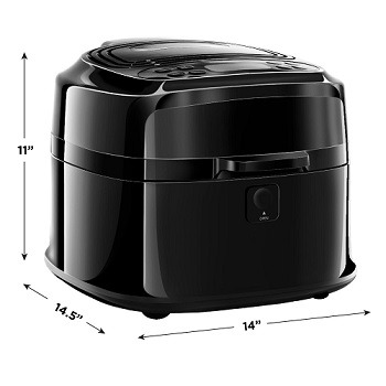 airfryer chefman size