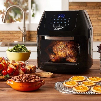 power 6 qt air fryer oven