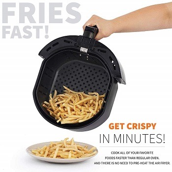 cozyna commercial hot air fryer