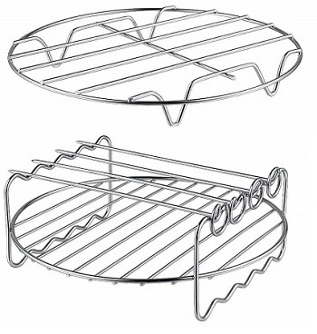 Rack with Skewers For Air Fryer