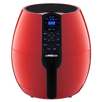 gowise red air fryer digital